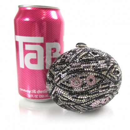 Judith Leiber Swarovski Crystal Egg Minaudiere Clutch 3 of 6