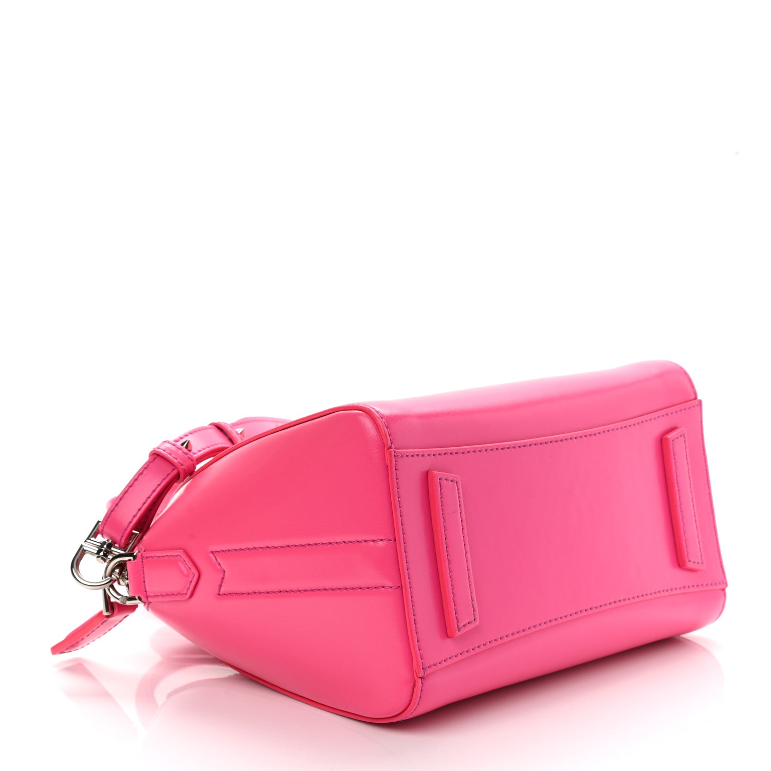 Givenchy Shiny Lord Calfskin Mini Antigona Shocking Pink 4 of 12