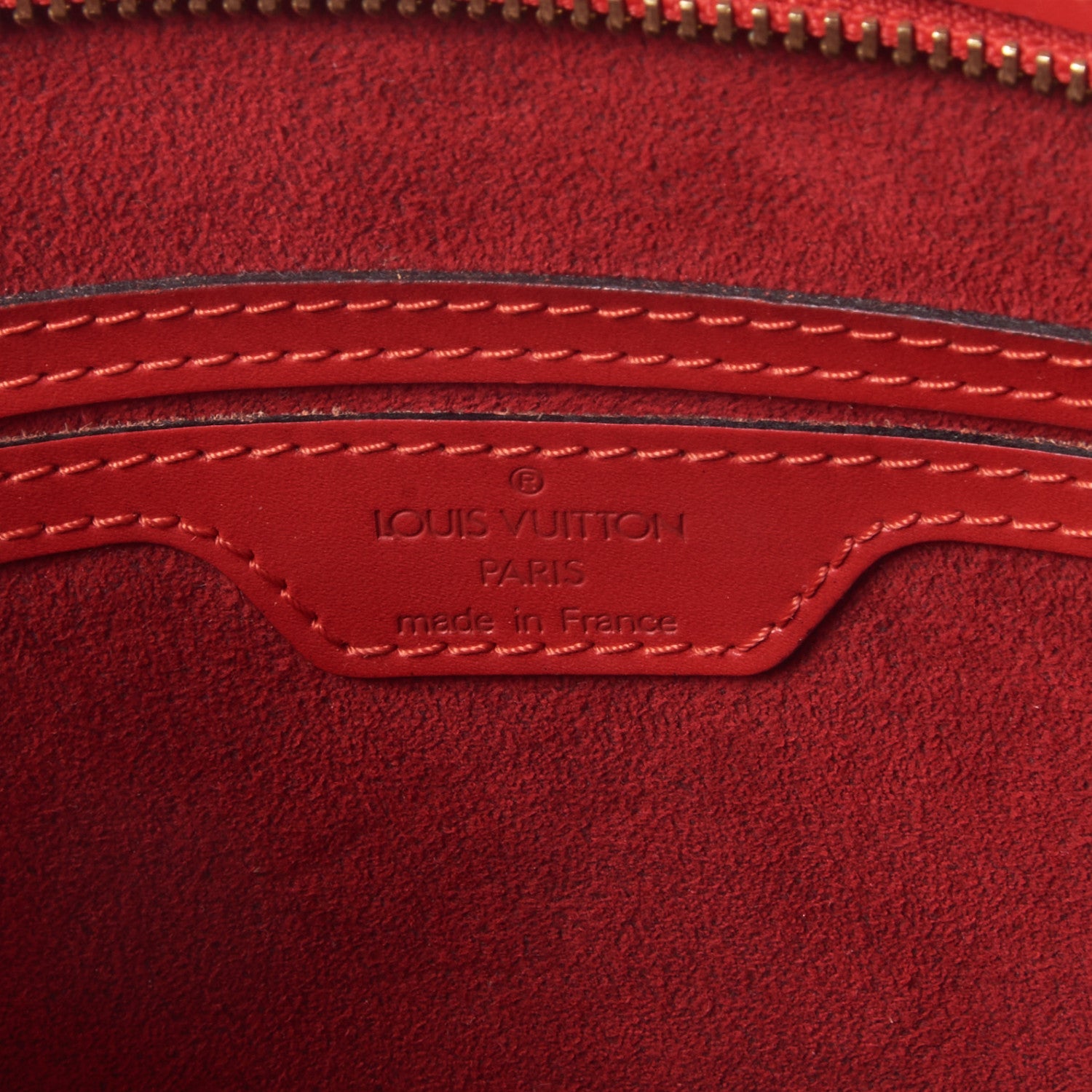 Louis Vuitton Epi Saint Jacques PM Long Straps Red 8 of 8
