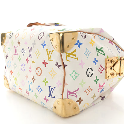 Louis Vuitton Monogram Multicolor Speedy 30 White 9 of 13