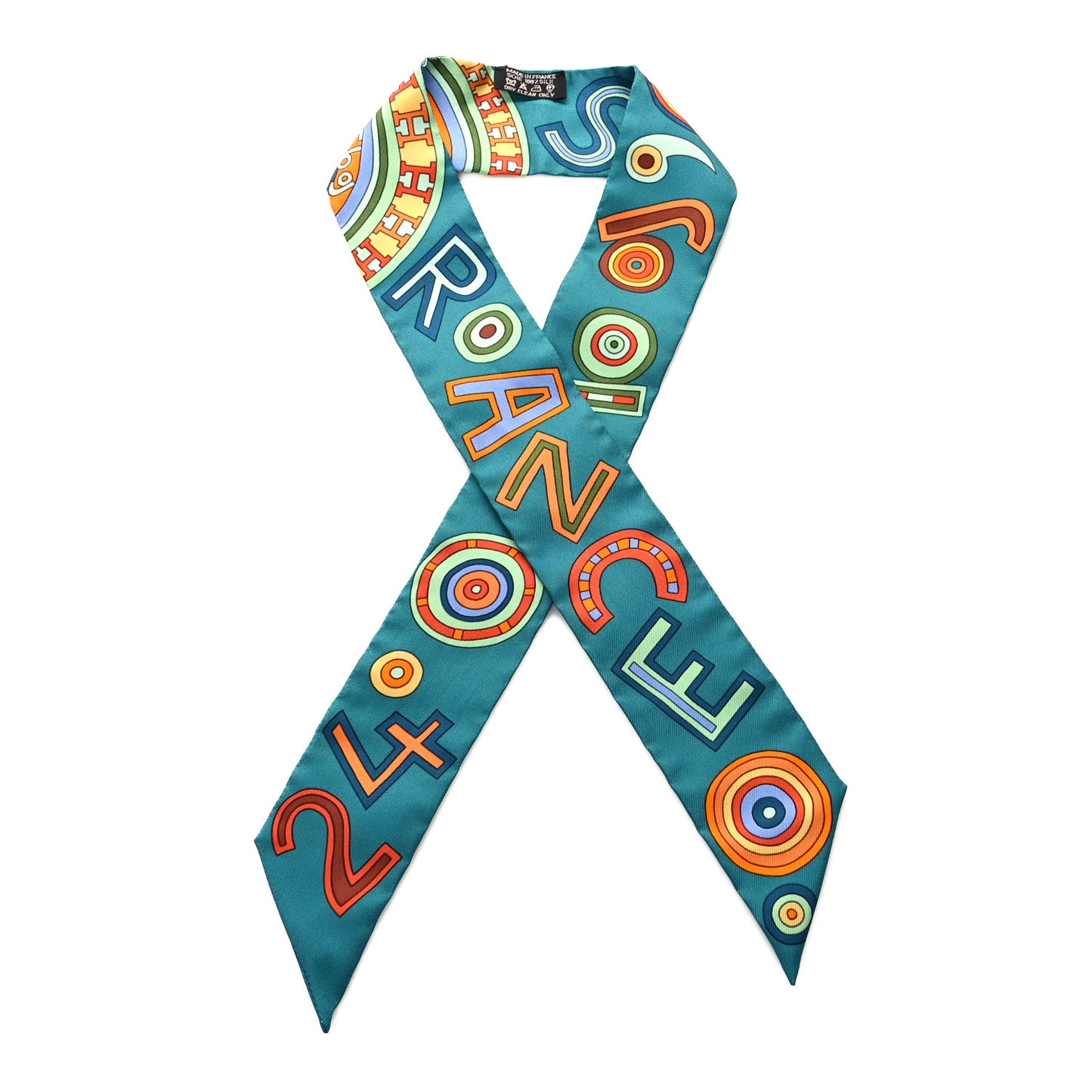 Silk Tohu Bohu Twilly Bleu Canard Multicolor