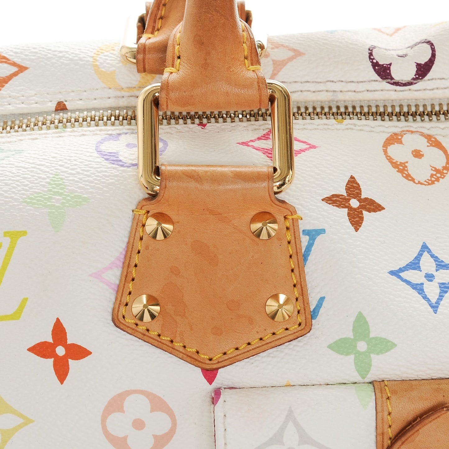 Monogram Multicolor Speedy 30 White