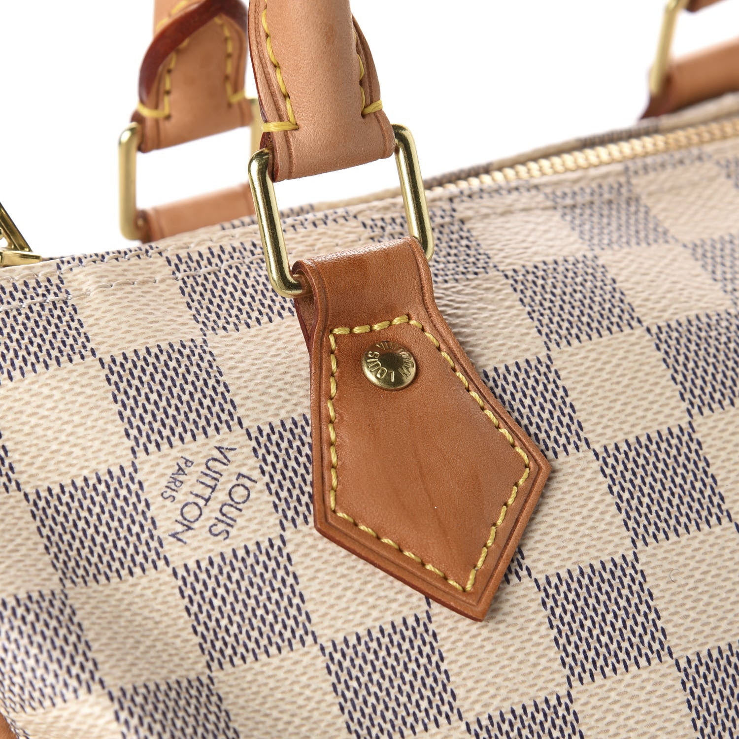 Louis Vuitton Damier Azur Speedy Bandouliere 25 14 of 17