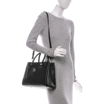 Chanel Grained Calfskin Small Neo Executive Shopper Tote Black 2 of 7