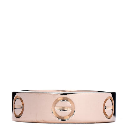 Cartier 18K Pink Gold 5.5mm LOVE Ring 50 5.25 3 of 5