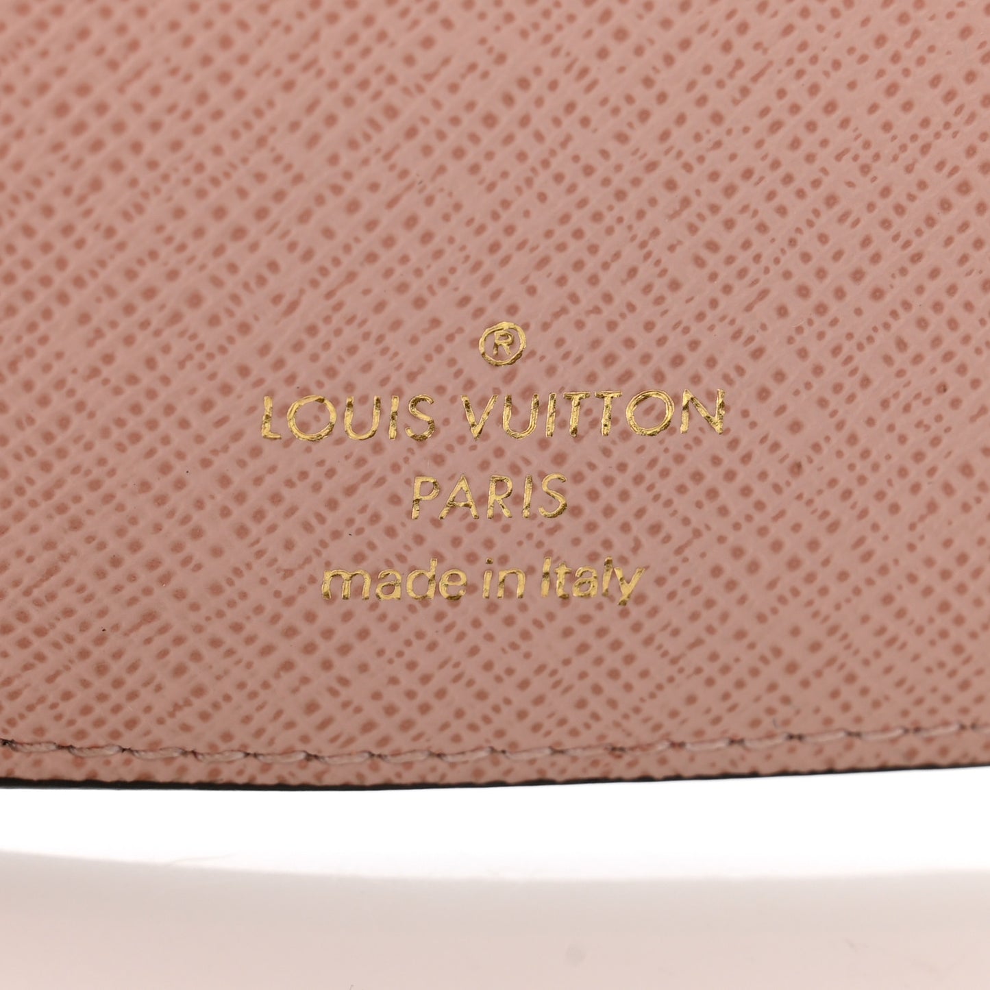 Damier Ebene Victorine Wallet Rose Ballerine