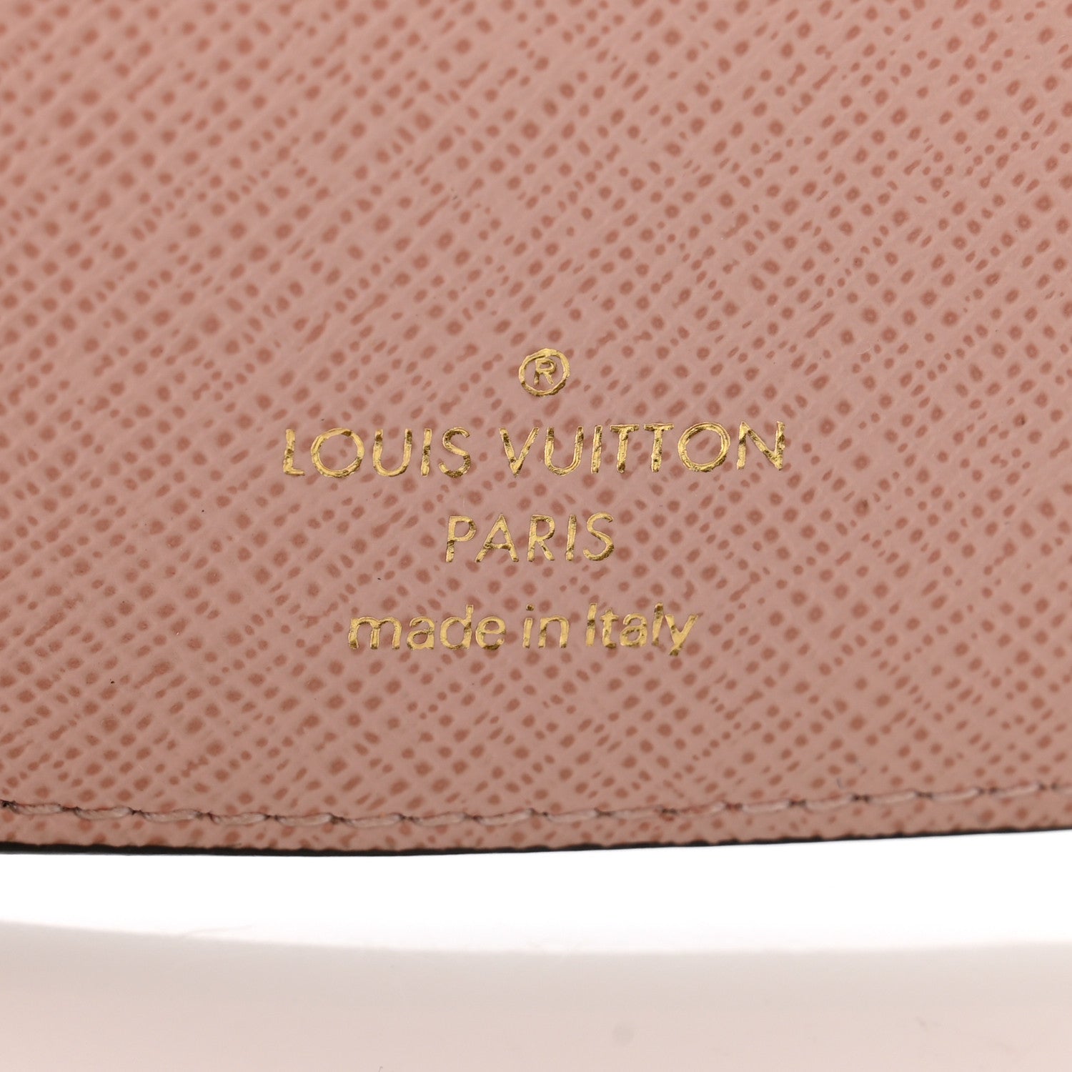 Louis Vuitton Damier Ebene Victorine Wallet Rose Ballerine 6 of 9