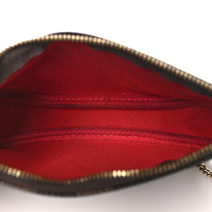 Louis Vuitton Damier Ebene Mini Pochette Accessories 5 of 10