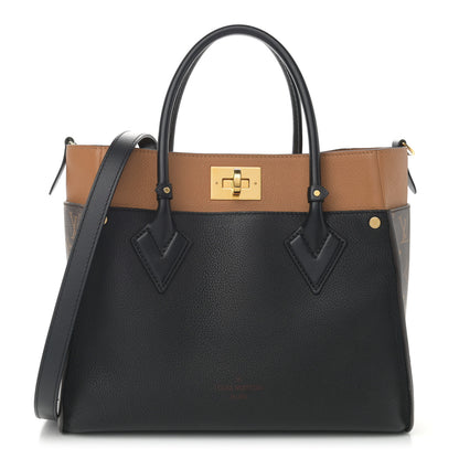 Louis Vuitton Calfskin Monogram On My Side Black 1 of 10