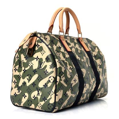 Louis Vuitton Monogramouflage Speedy 35 2 of 4