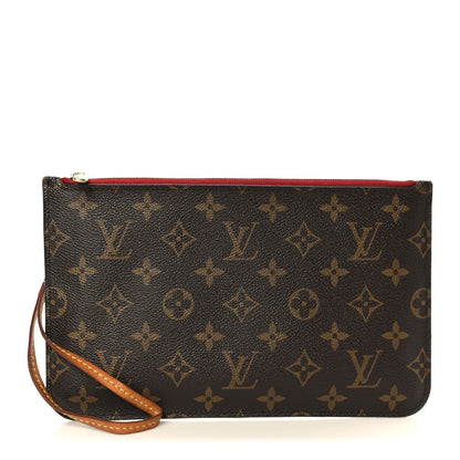 Louis Vuitton Monogram Neverfull MM GM Pochette Cherry 1 of 11