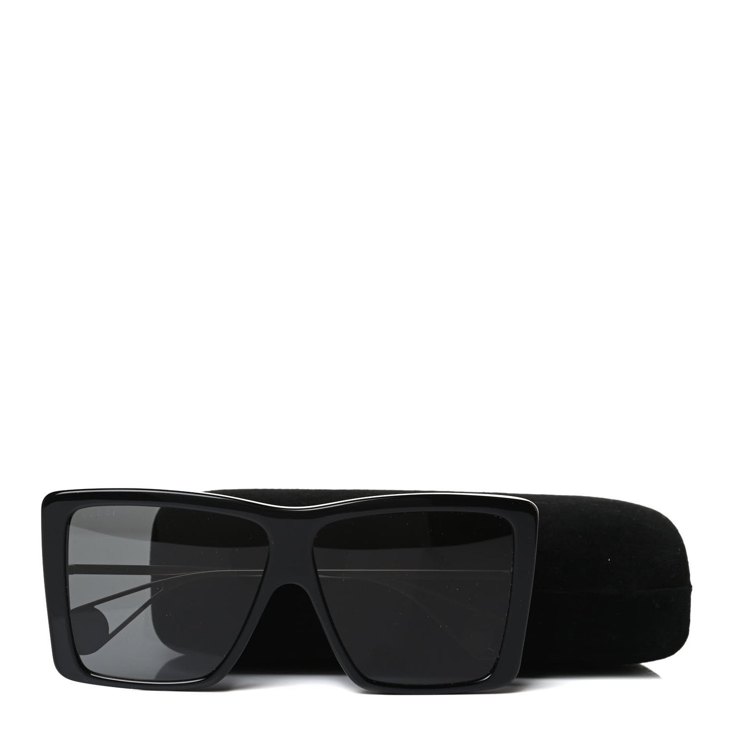 Acetate Oversize Square Frame GG0434S Sunglasses Black