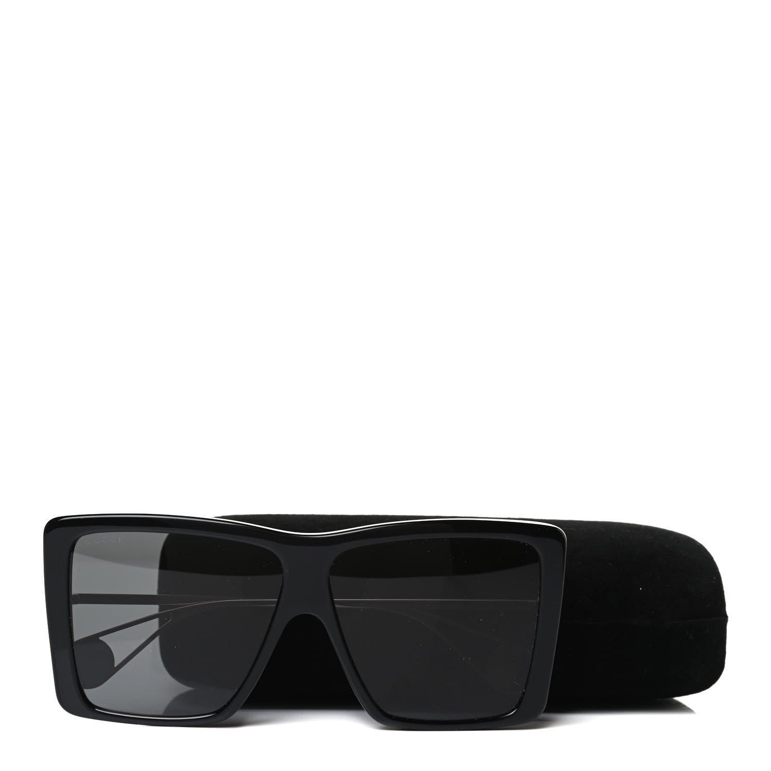 Gucci Acetate Oversize Square Frame GG0434S Sunglasses Black 7 of 9