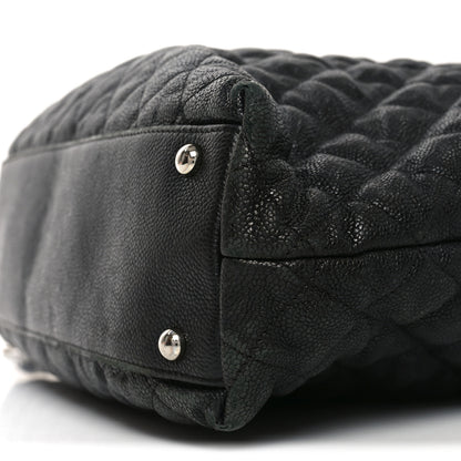 Chanel Caviar Quilted French Riviera Hobo Black 10 of 10