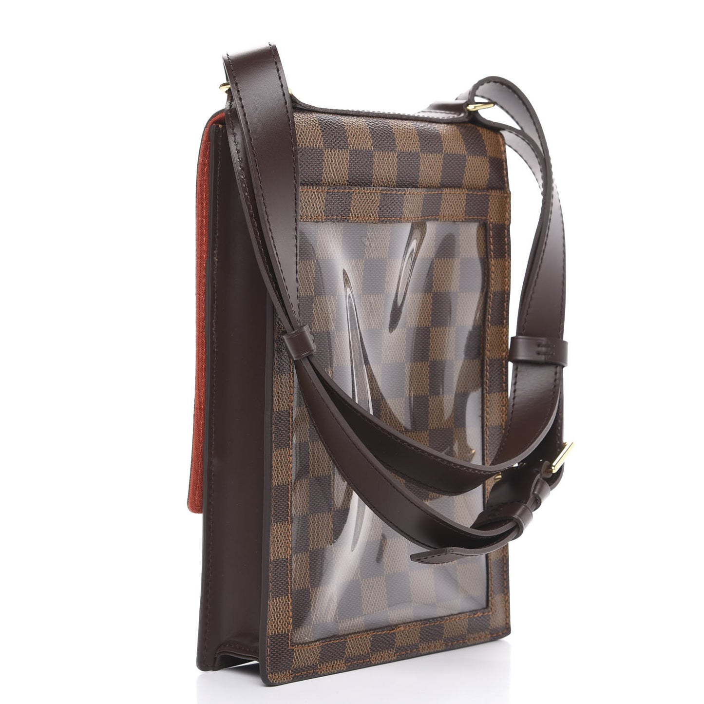 Damier Ebene Portobello Travel Shoulder Bag