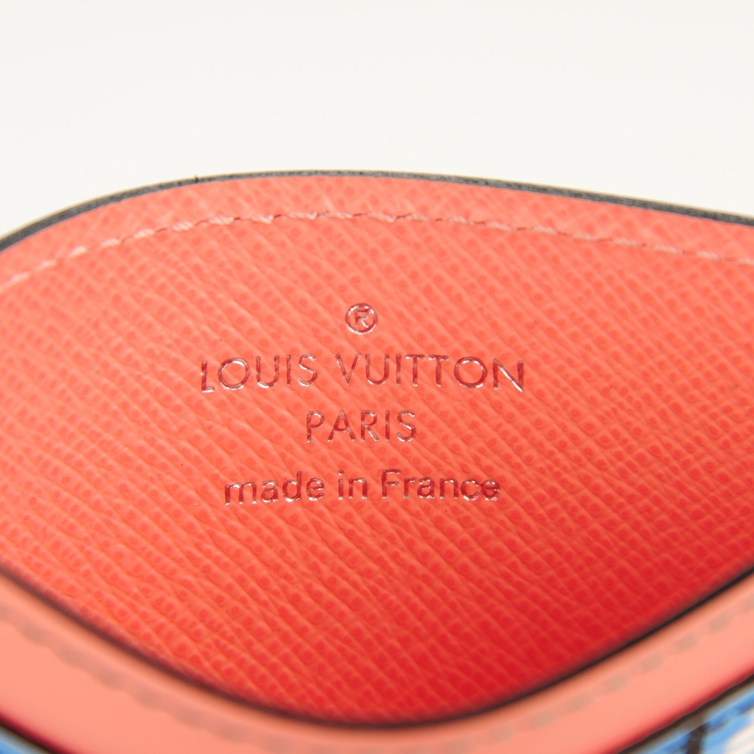 Louis Vuitton Epi Card Holder Aqua 5 of 6