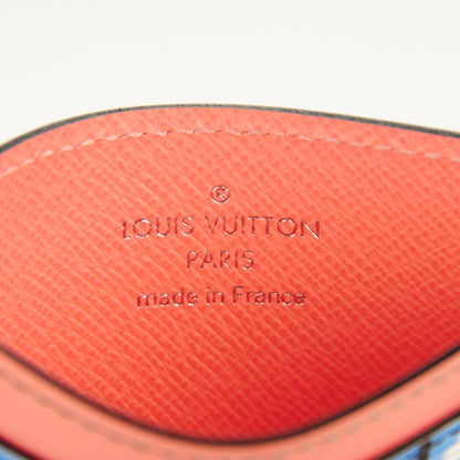 Louis Vuitton Epi Card Holder Aqua 5 of 6