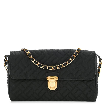 Prada Nylon Tessuto Impuntu Quilted Flap Black 1 of 11