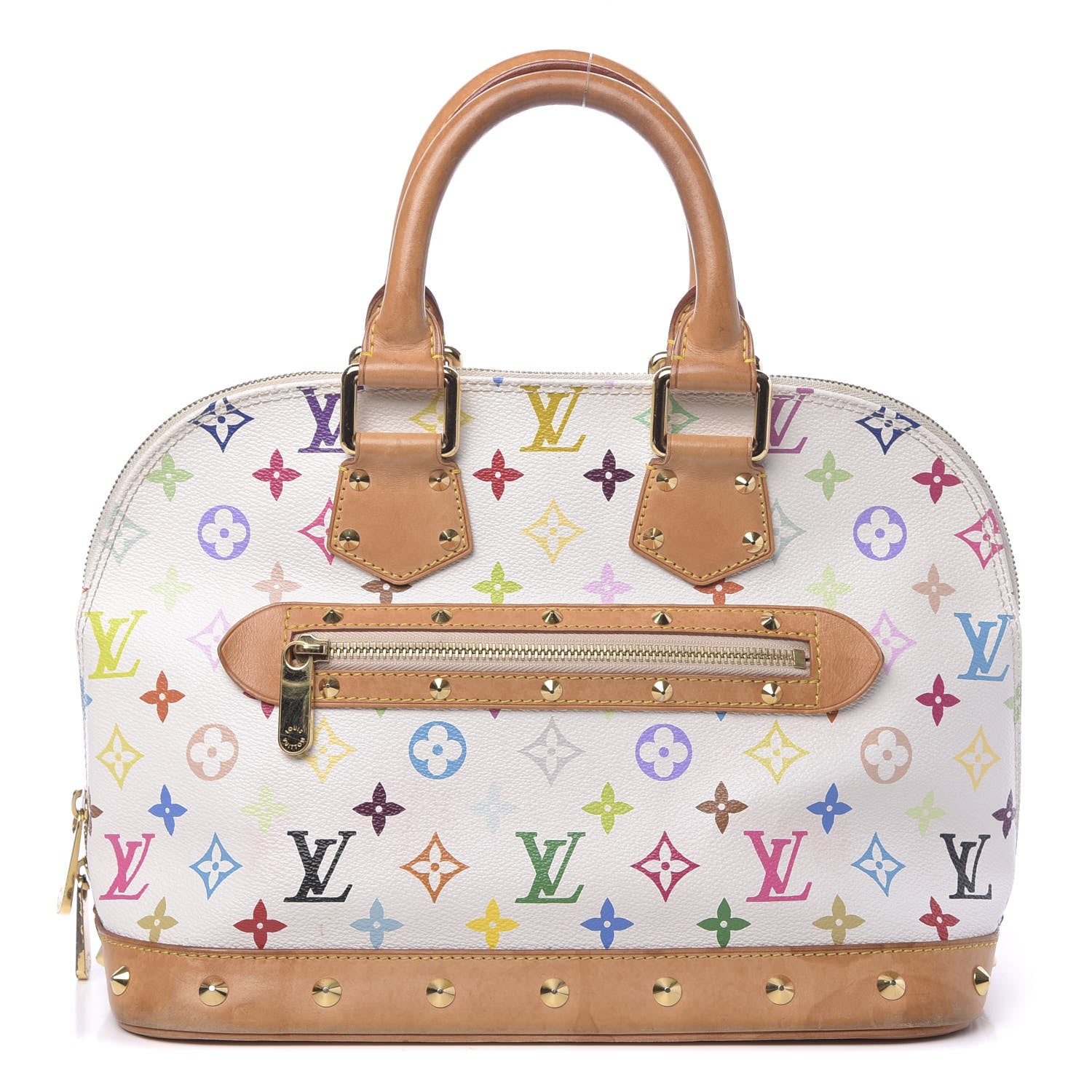 Louis Vuitton Monogram Multicolor Alma White 1 of 13