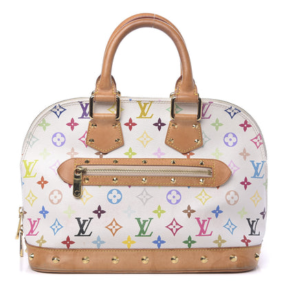Louis Vuitton Monogram Multicolor Alma White 1 of 13