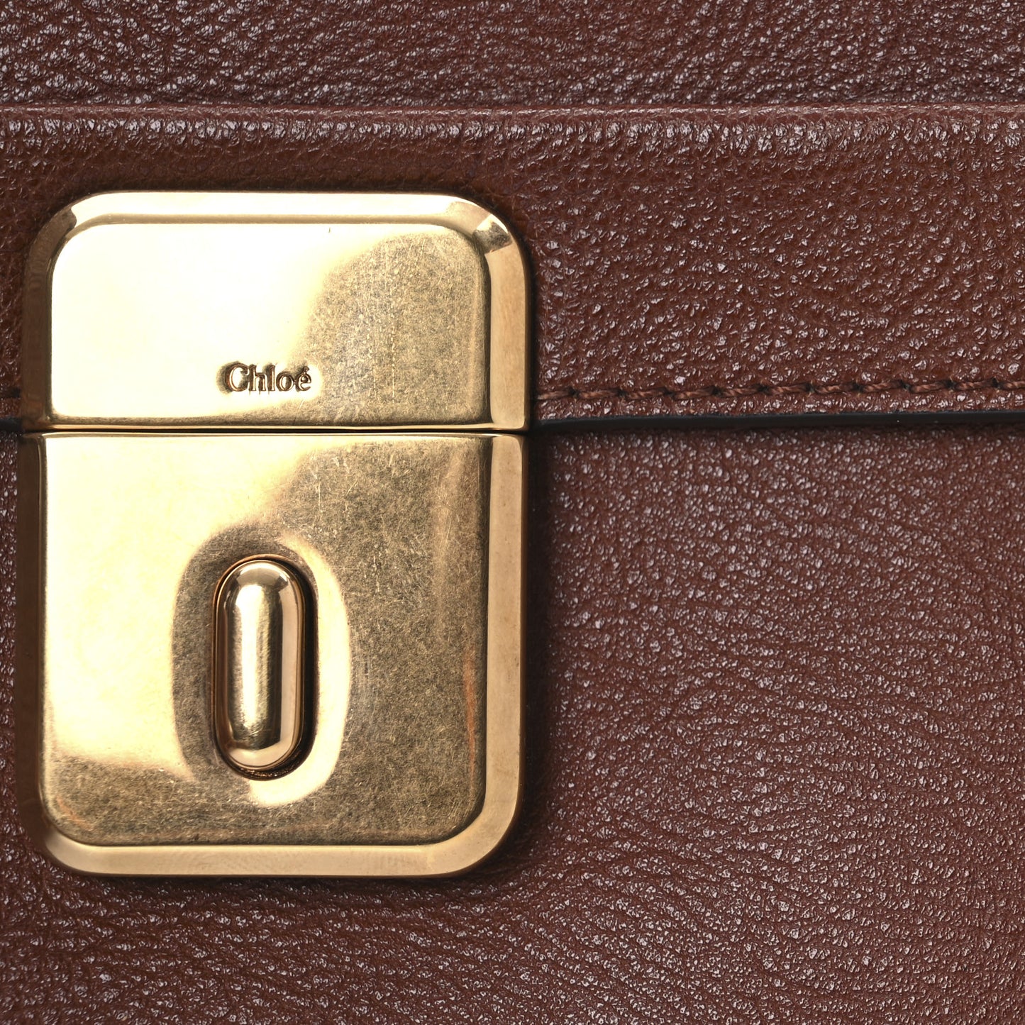 Calfskin Darla Satchel Tan