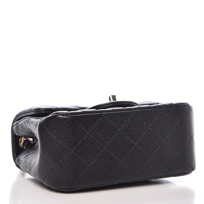 Chanel Caviar Quilted Mini Square Flap Black 4 of 10