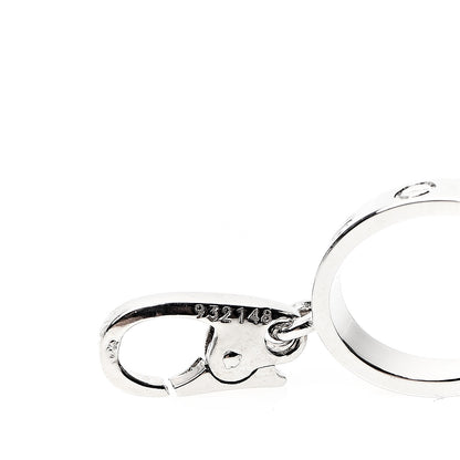 Cartier 18K White Gold LOVE Ring Charm 4 of 4