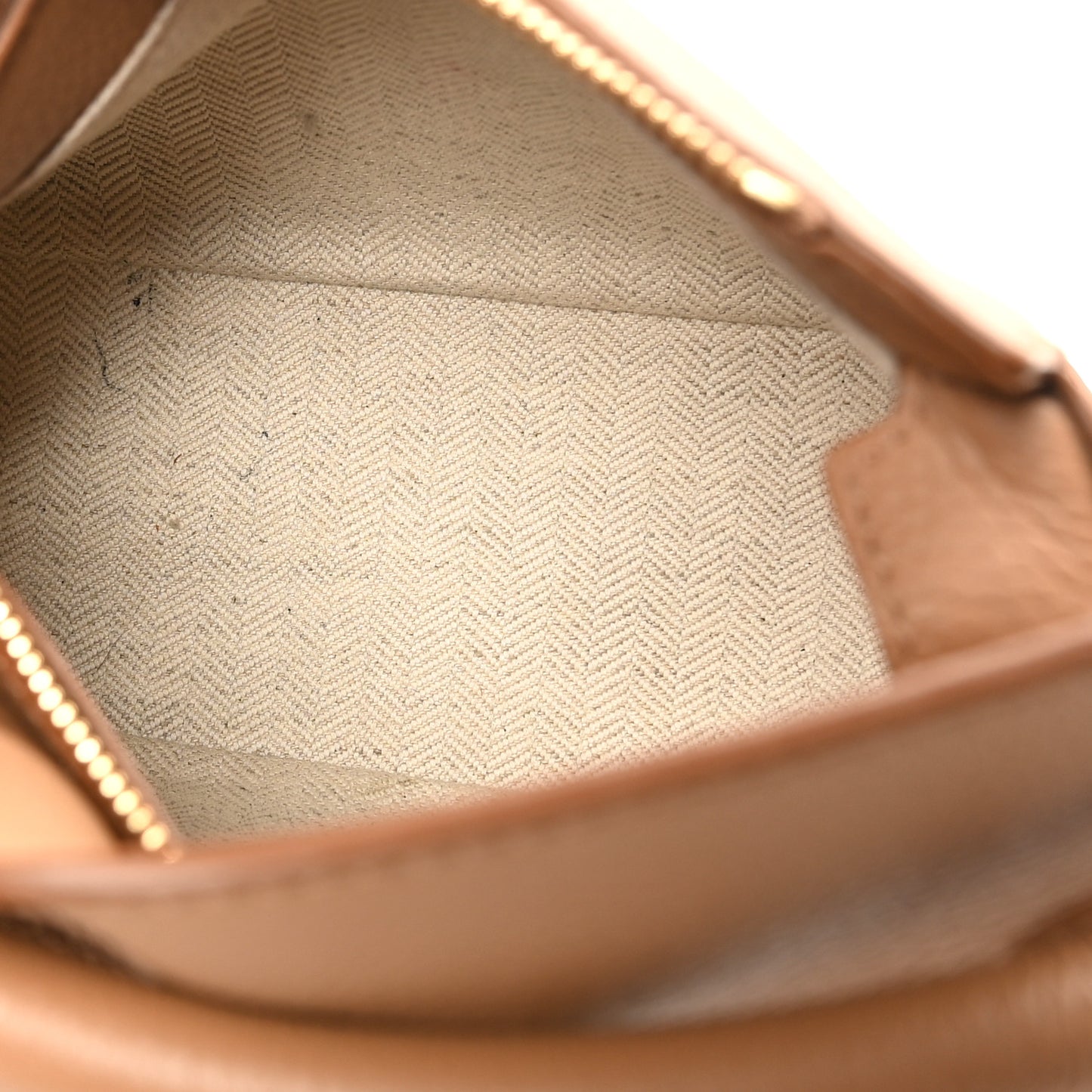 Grained Calfskin Mini Puzzle Edge Bag Toffee
