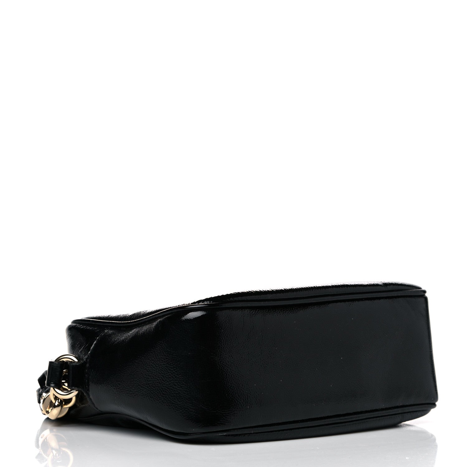 Gucci Soft Patent Small Soho Disco Bag Black 6 of 13