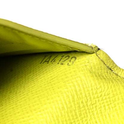 Louis Vuitton Monogram Taiga Pocket Organizer Yellow 8 of 11