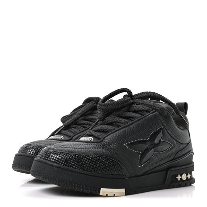 Louis Vuitton Mens LV Skate Sneakers 7.5 Black 4 of 9