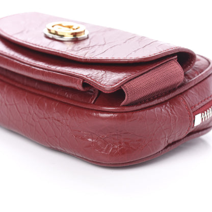 Gucci Fluffy Calfskin Mini Morpheus Belt Bag 70 28 Red 7 of 12