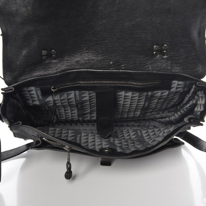 Proenza Schouler Lambskin Fringe Medium PS1 Satchel Black 5 of 7