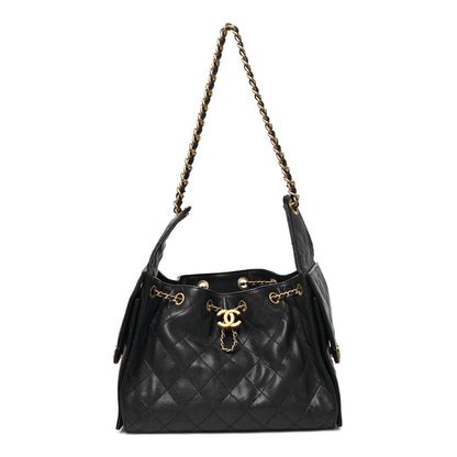 Chanel Caviar Quilted Small Chanel 25 Handbag Dark Navy 1 of 11