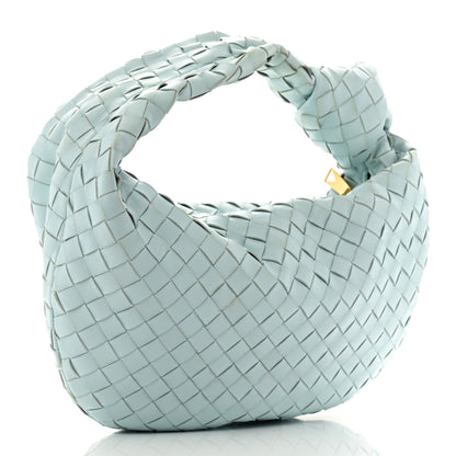 Bottega Veneta Nappa Intrecciato Teen Jodie Hobo Teal Washed 3 of 11