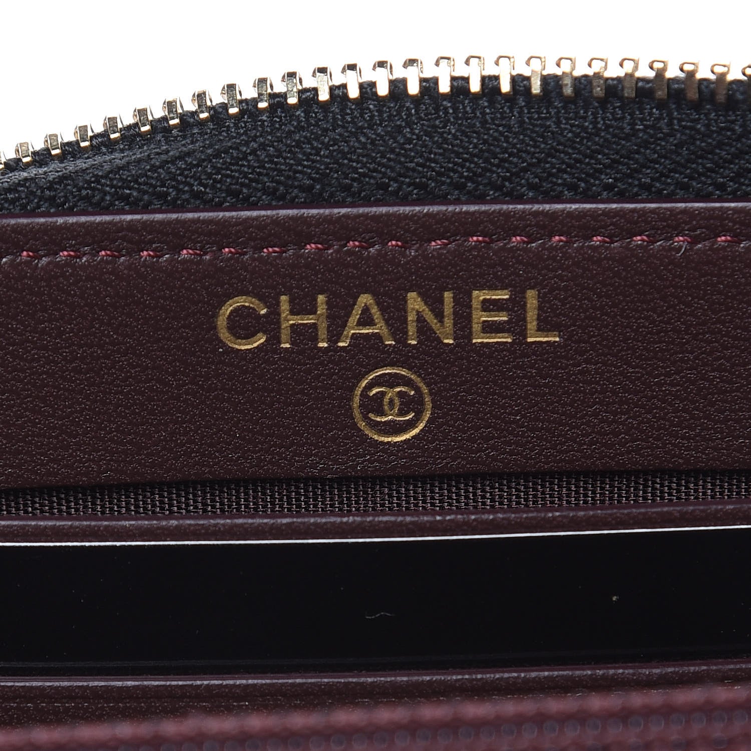 Chanel Lambskin Quilted Small Trendy CC Zip Around Wallet Black 6 of 10