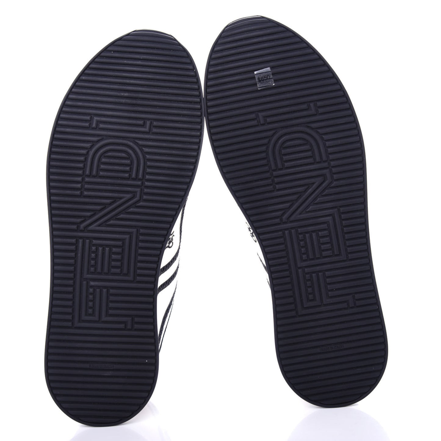 Mesh FF Karligraphy Slip On Sneakers 37.5 White