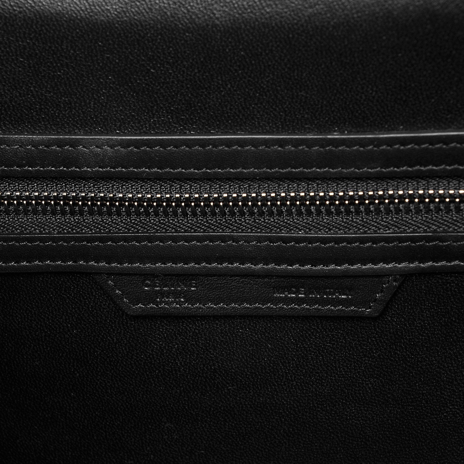 Celine Smooth Calfskin Mini Luggage Black 6 of 8