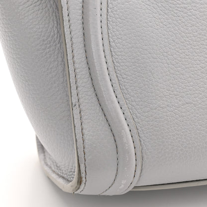 Celine Drummed Calfskin Nano Luggage Lune 17 of 17