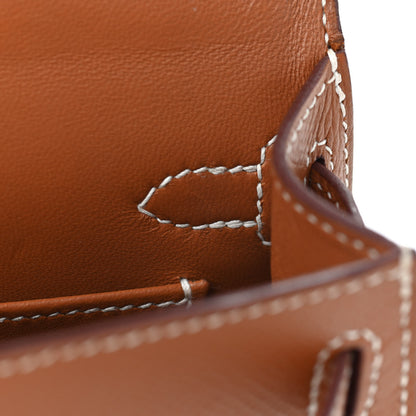 Hermes Epsom Mini Kelly Sellier 20 Gold 14 of 33