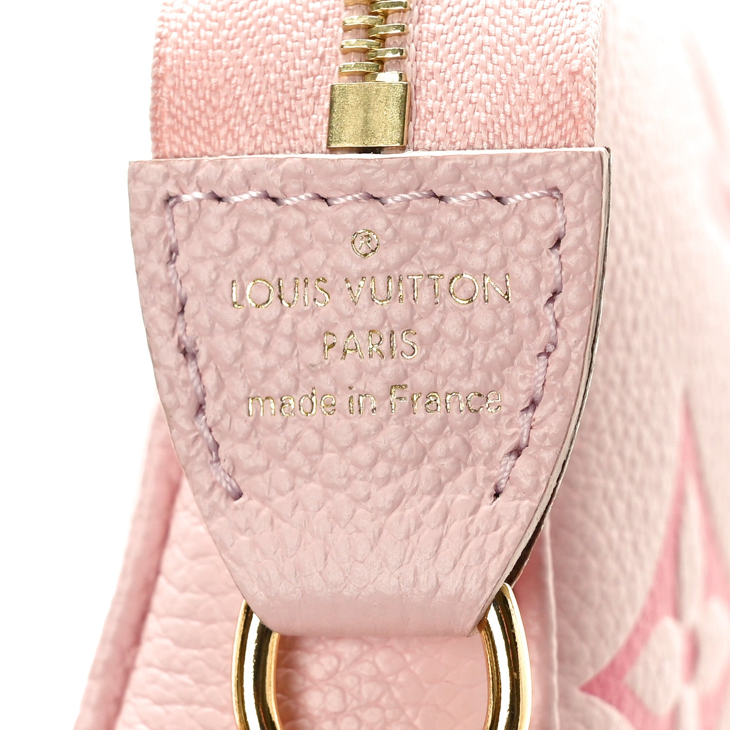 Louis Vuitton Empreinte Monogram Giant By The Pool Mini Pochette Accessories Bouton De Rose 6 of 9