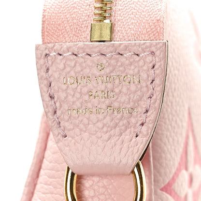 Louis Vuitton Empreinte Monogram Giant By The Pool Mini Pochette Accessories Bouton De Rose 6 of 9