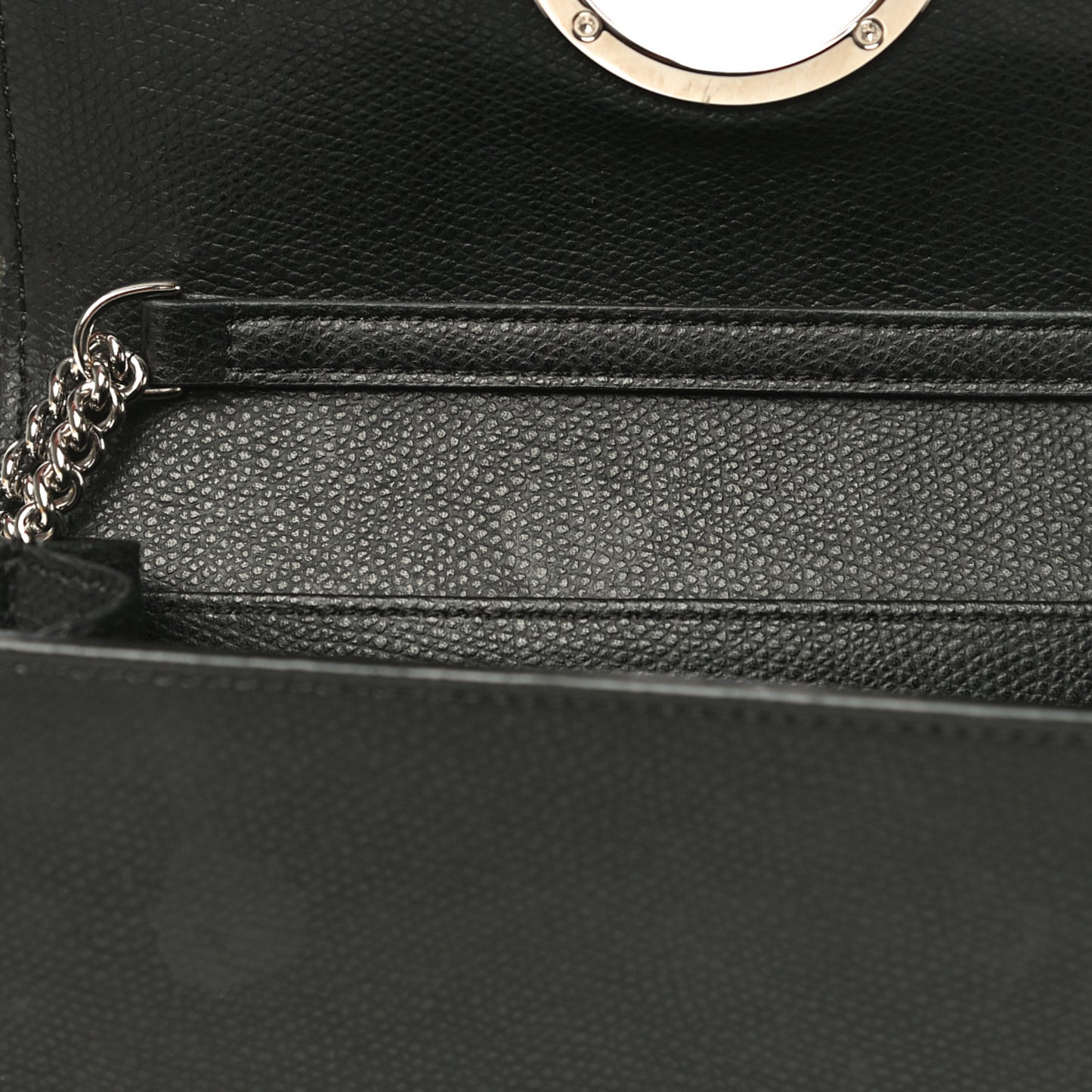 Vitello Cruise F is Fendi Wallet on Chain Black