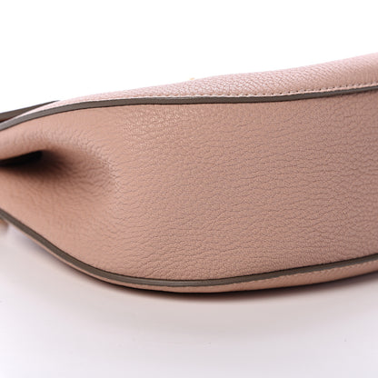 Chloe Grained Lambskin Drew Shoulder Bag Cement Pink 8 of 12