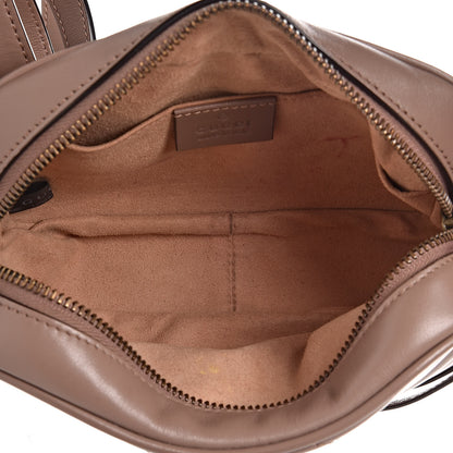 Gucci Calfskin Matelasse Mini GG Marmont Chain Shoulder Bag Nude 5 of 12