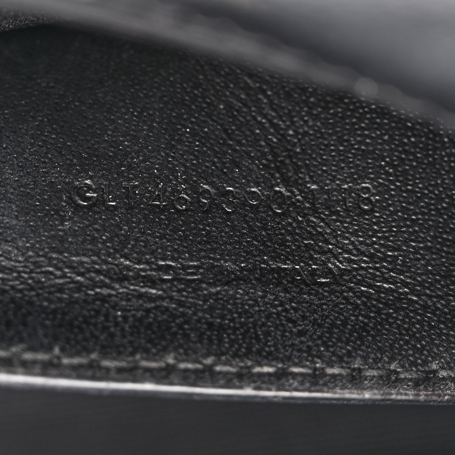 Saint Laurent Grain De Poudre Small Monogram Kate Satchel Black 7 of 16