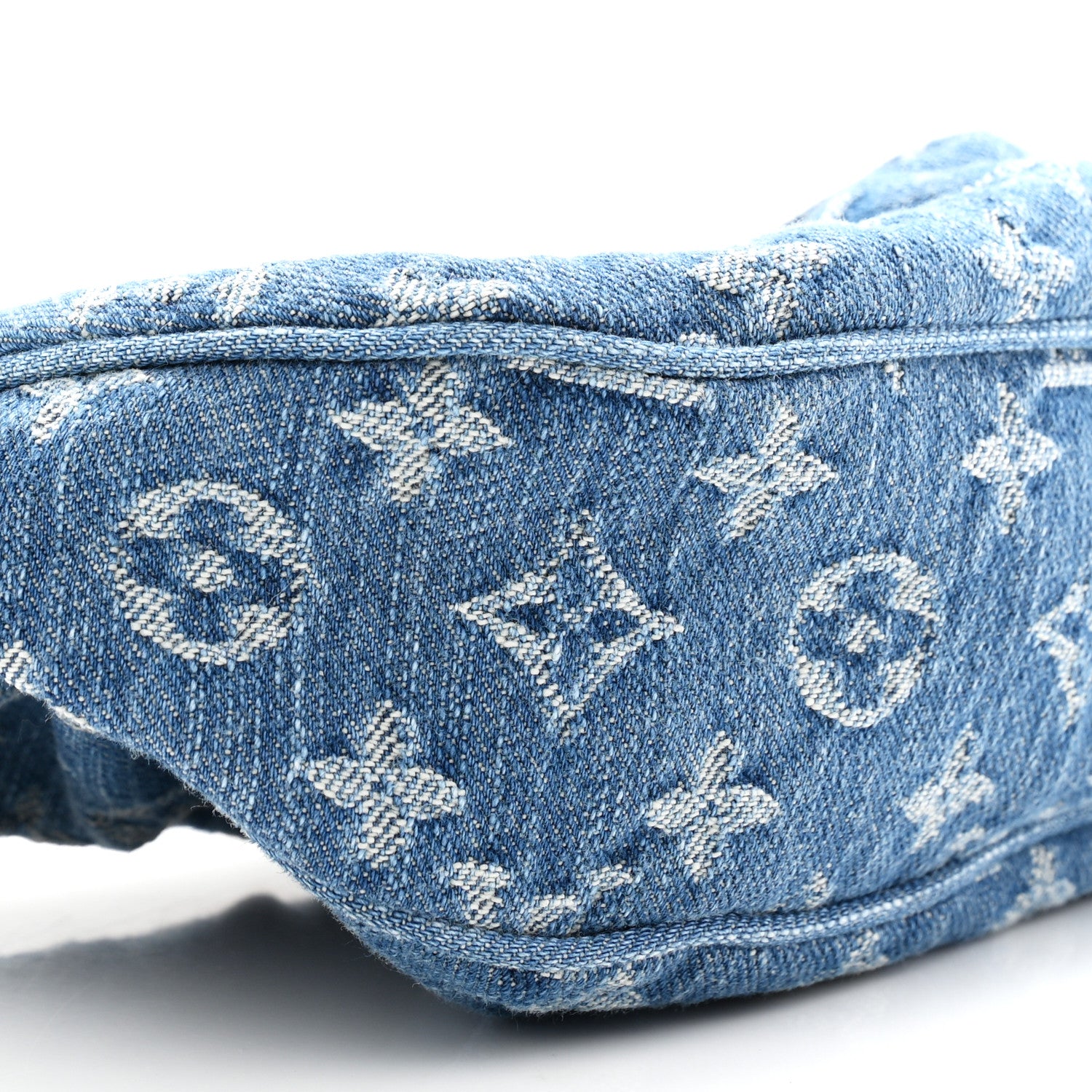 Louis Vuitton Monogram Denim Pochette Valley Blue 8 of 10