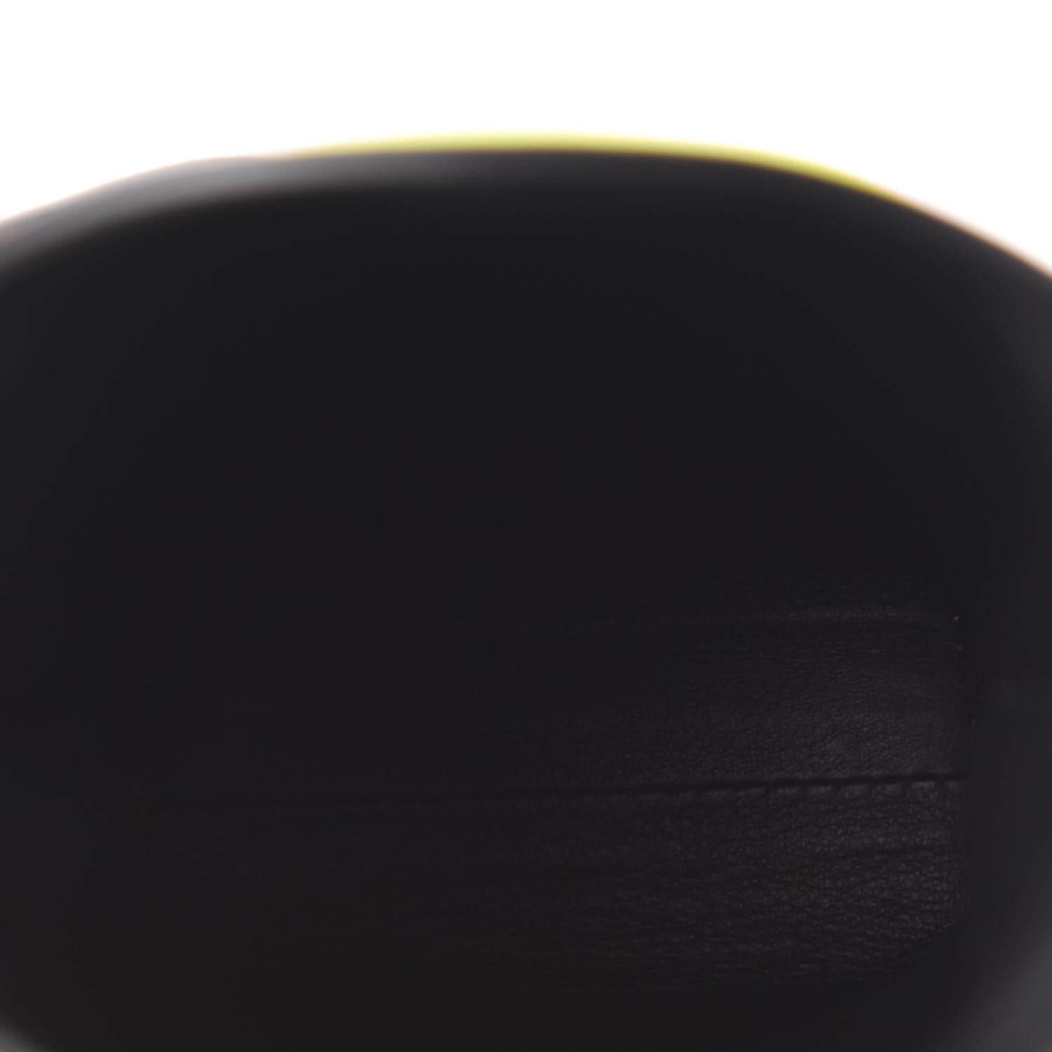 Loewe Smooth Calfskin Smiley Face Gate Pocket Neon Yellow 5 of 11