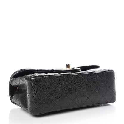 Chanel Caviar Quilted Mini Rectangular Flap Black 4 of 9