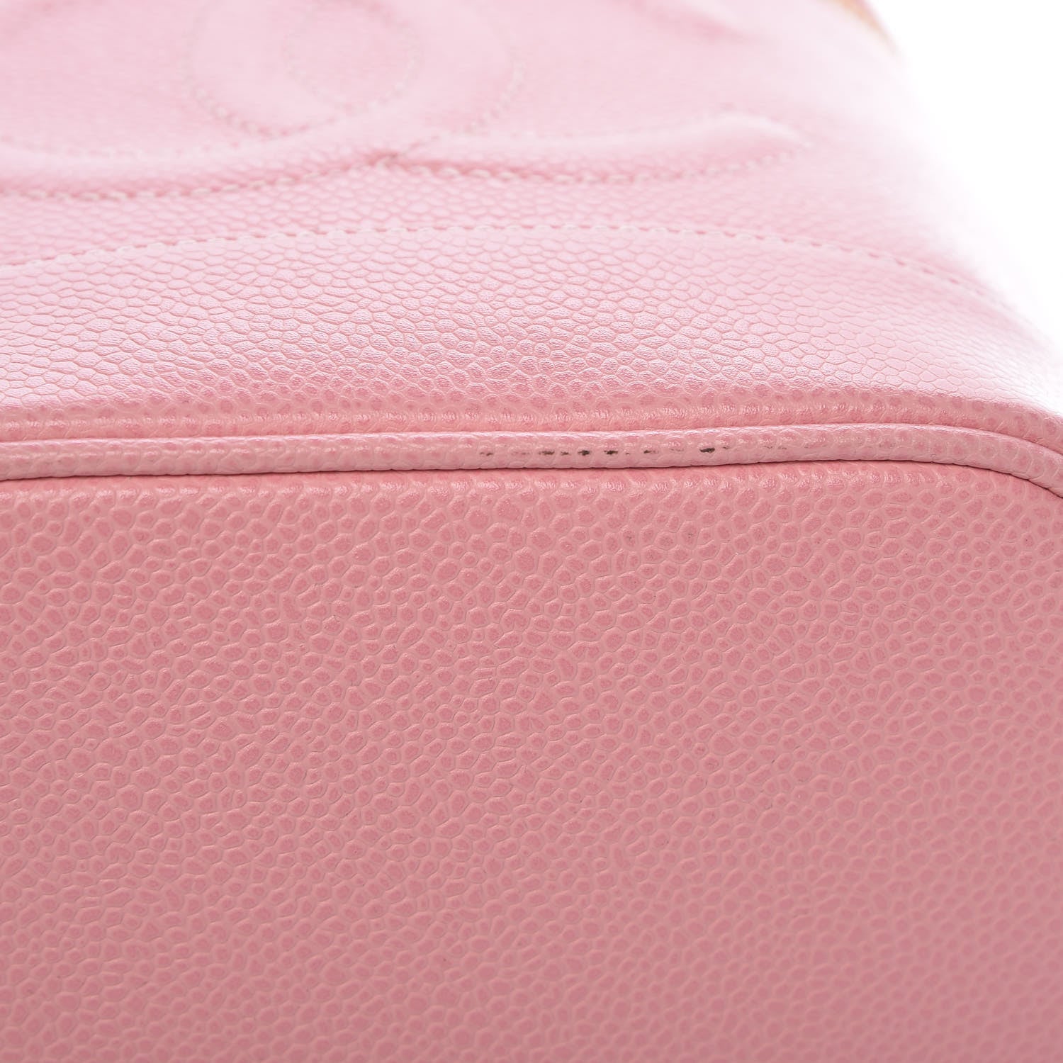 Chanel Caviar Vanity Cosmetic Case Pink 9 of 15